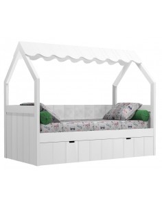 Cama Montessori casita con...