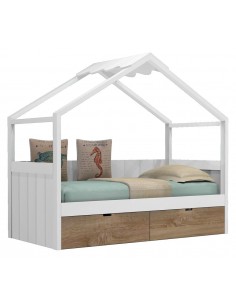 Cama Montessori casita con...